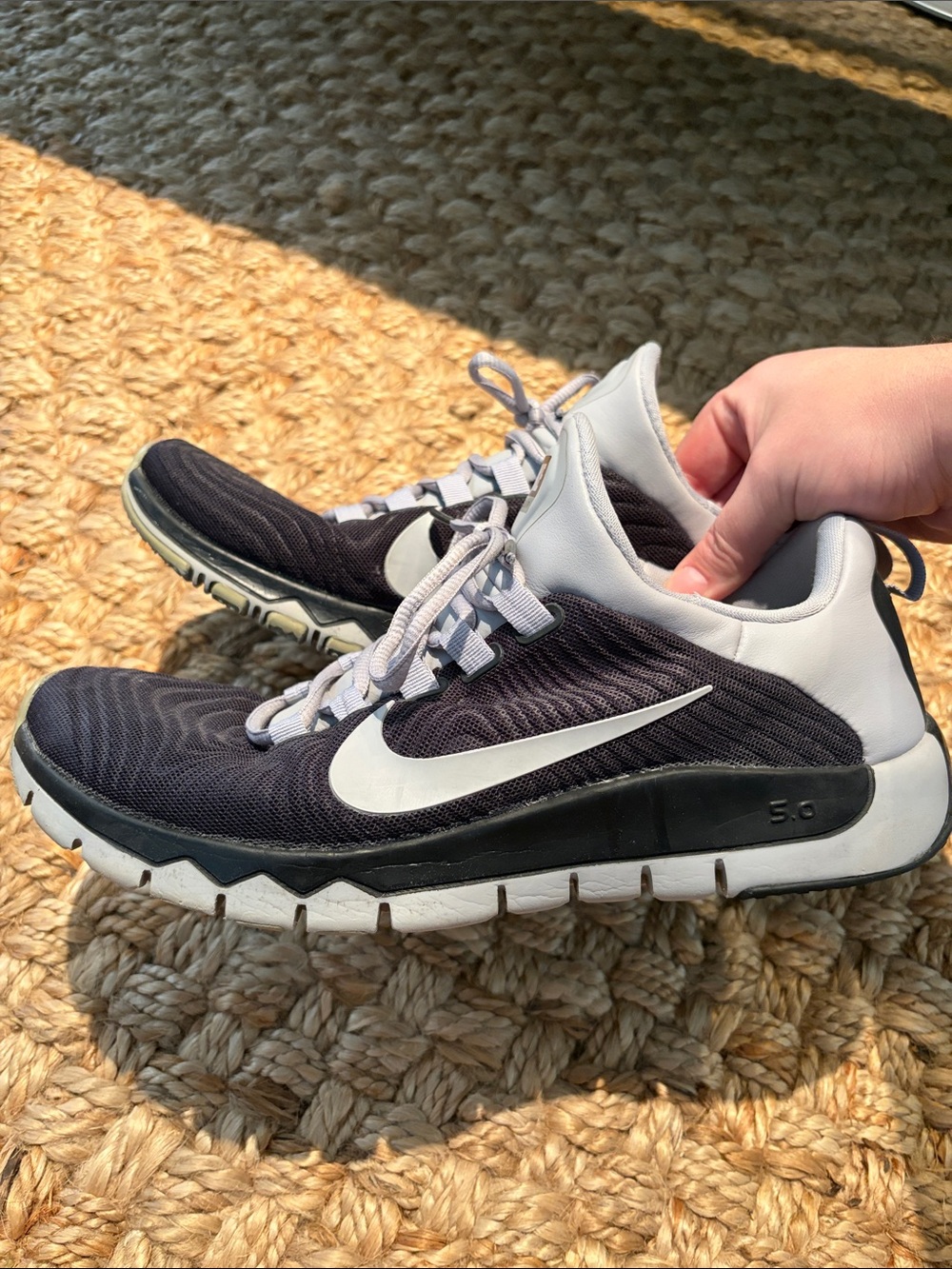 Nike Free Trainer 5.0 Black Wolf Grey Men’s Size 11 644671-002
